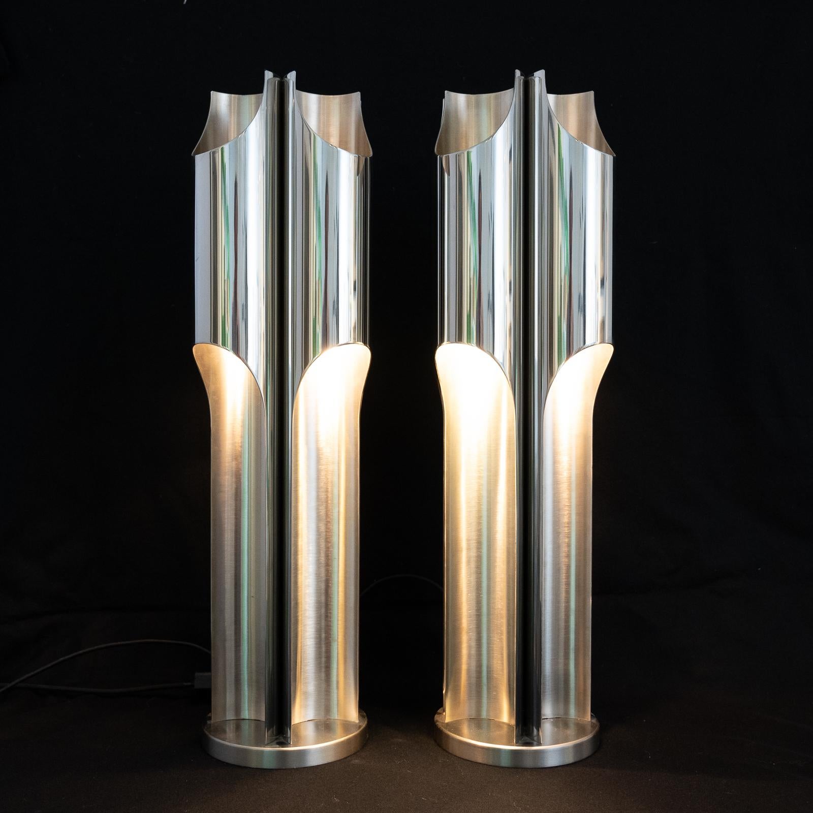 Pair of Maison Charles Orgue Lamps In Good Condition In Henley-on Thames, Oxfordshire