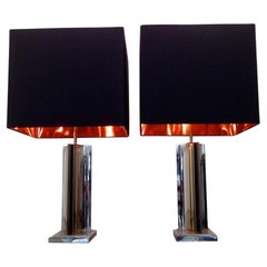 Pair of Maison Charles Style French Lamps