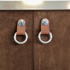 PAIR of Maison HERMES Cabinets by Guido Faleschini, 1970s