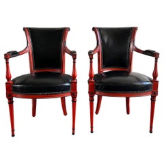 Pair of Maison Jansen Chairs