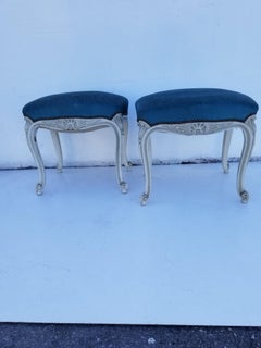 Paar Hocker im Stil Louis XV von Maison Jansen