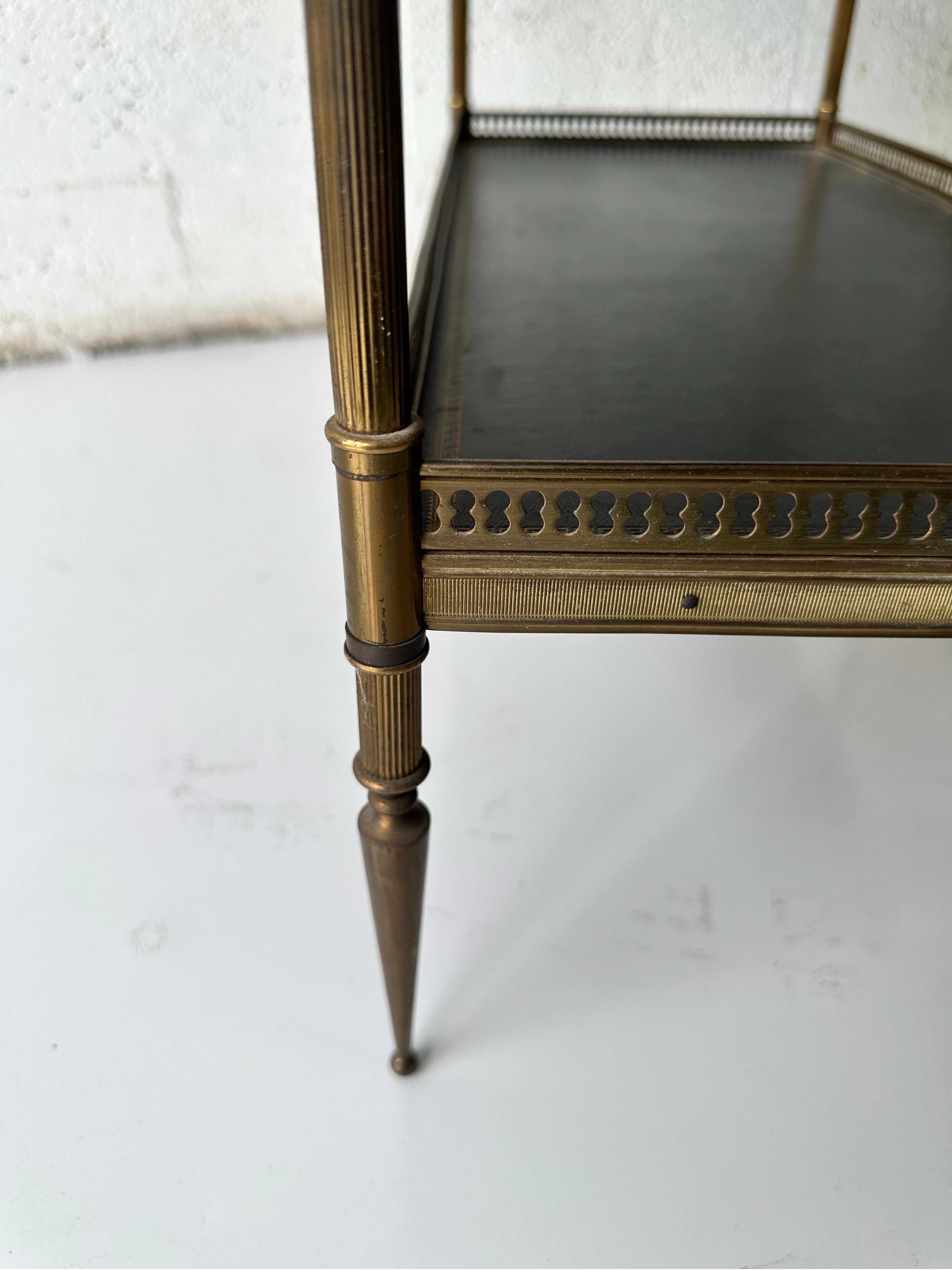 French Pair of Maison Jansen Side Table