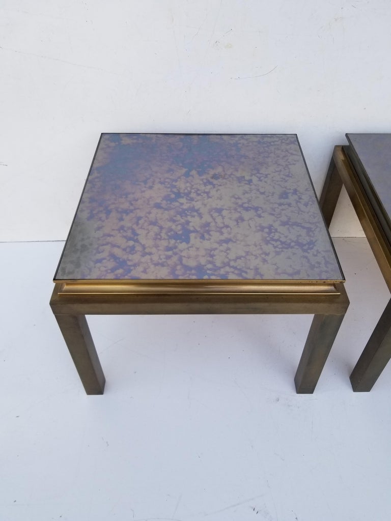 Pair of Maison Jansen Side Table For Sale 2