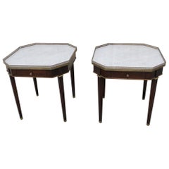 Pair of Maison Jansen Style Bouillotte Tables