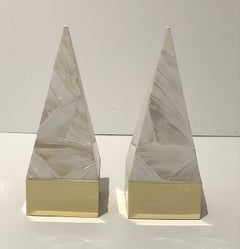 Pair of Maison Jansen Style Obelisks