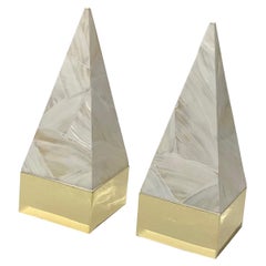 Pair of Maison Jansen Style Obelisks
