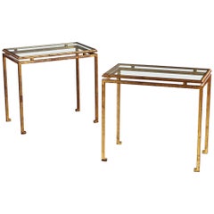 Antique Pair of Maison Jansen Style Tables