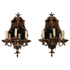Apliques y candelabros de metal