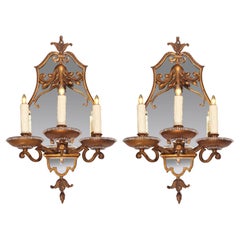 Pareja de apliques Maison Jansen