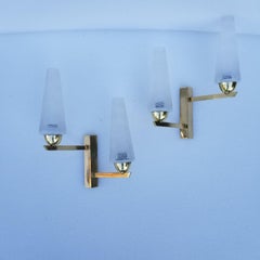 Pair of Maison Lunel Sconces