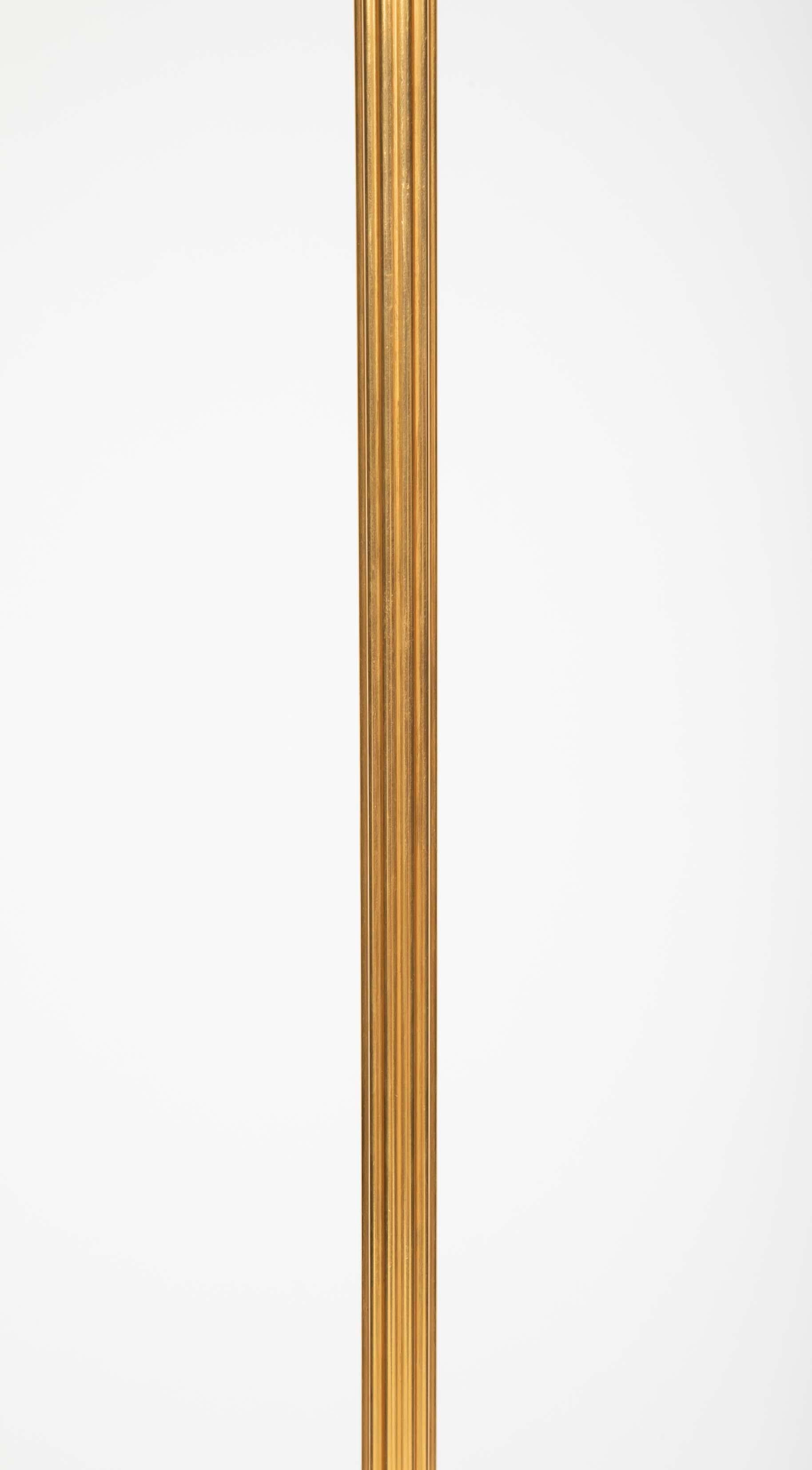 A Maison Meilleur Gilded Bronze Swing-Arm Lamps 1