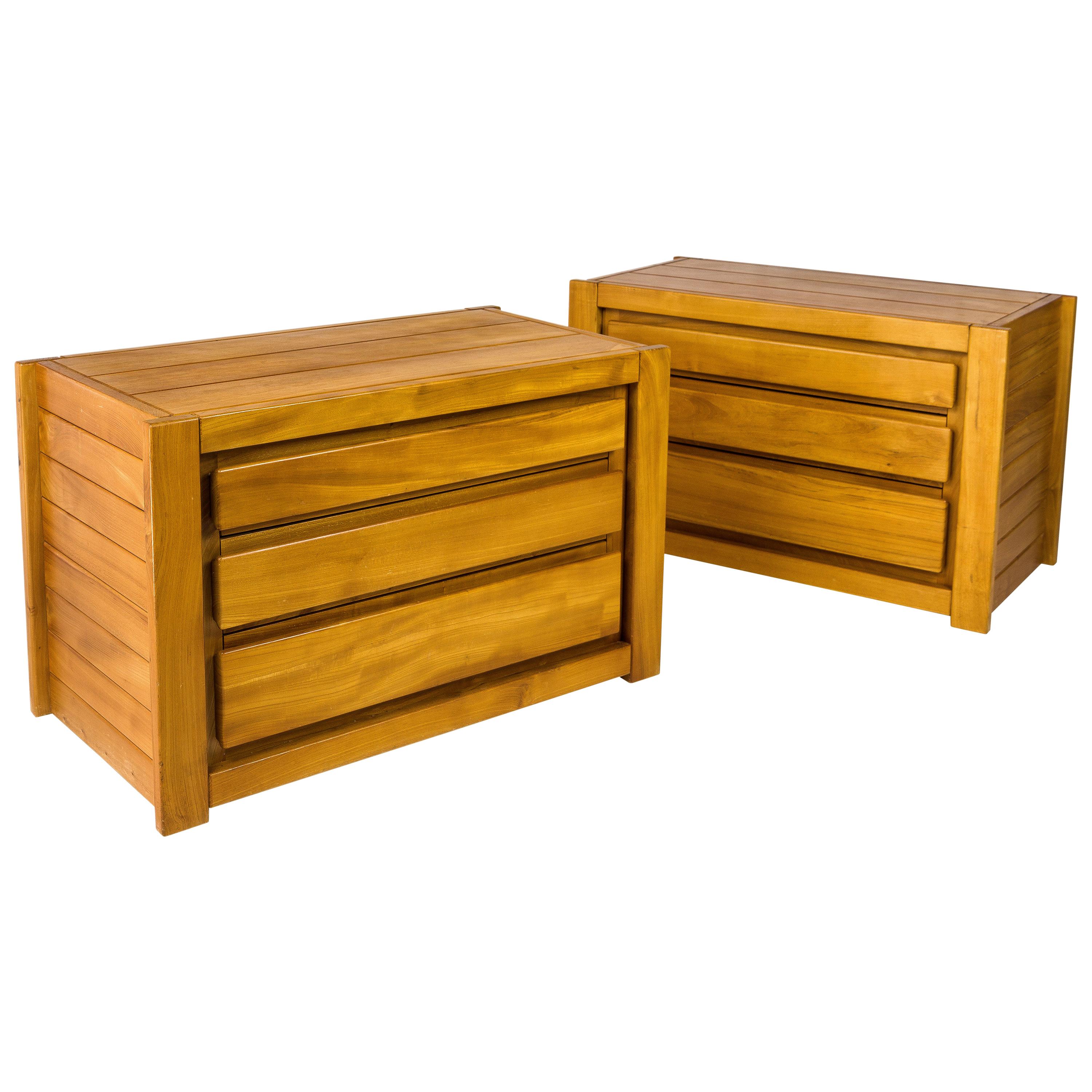 Pair of Maison Regain Chest of Drawers, circa 1960, France