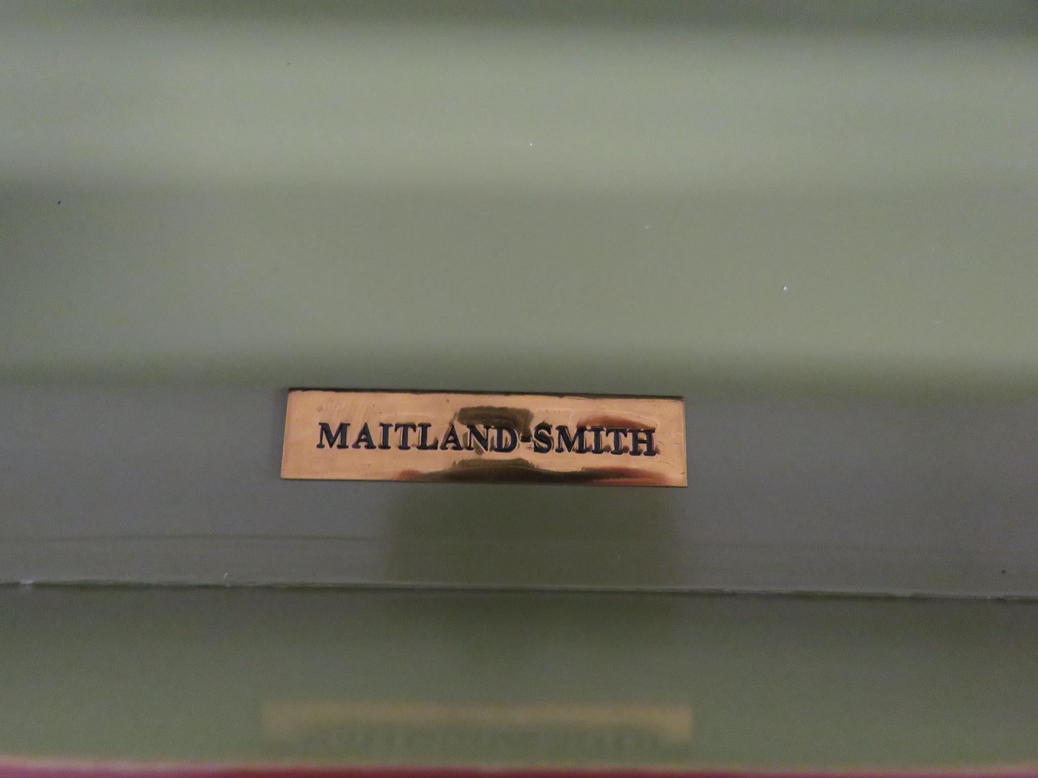 Pair of Maitland Smith Louis XVI Style Commodes 1