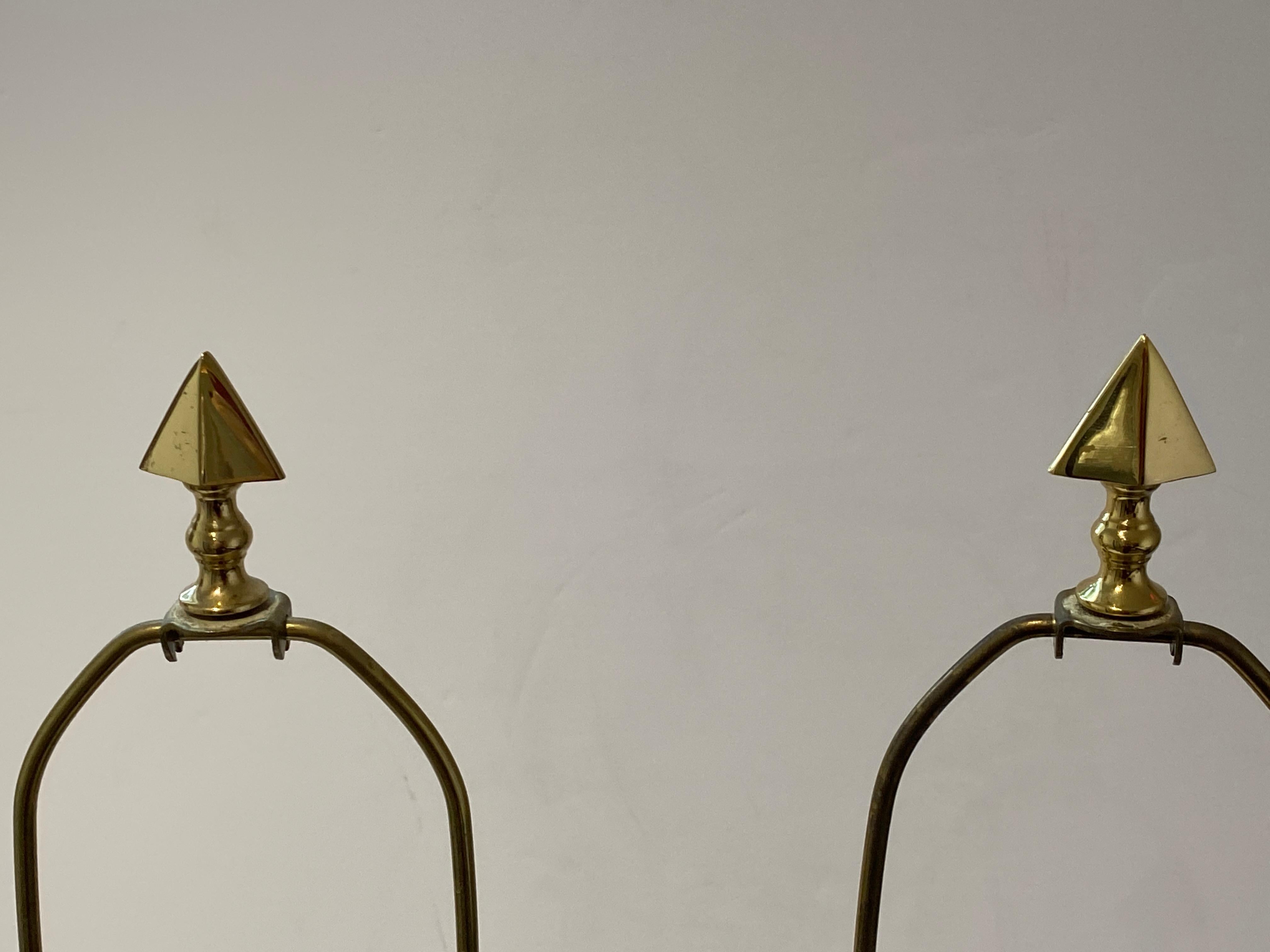 20th Century Pair of Maitland Smith Regency Form Table Lamps For Sale
