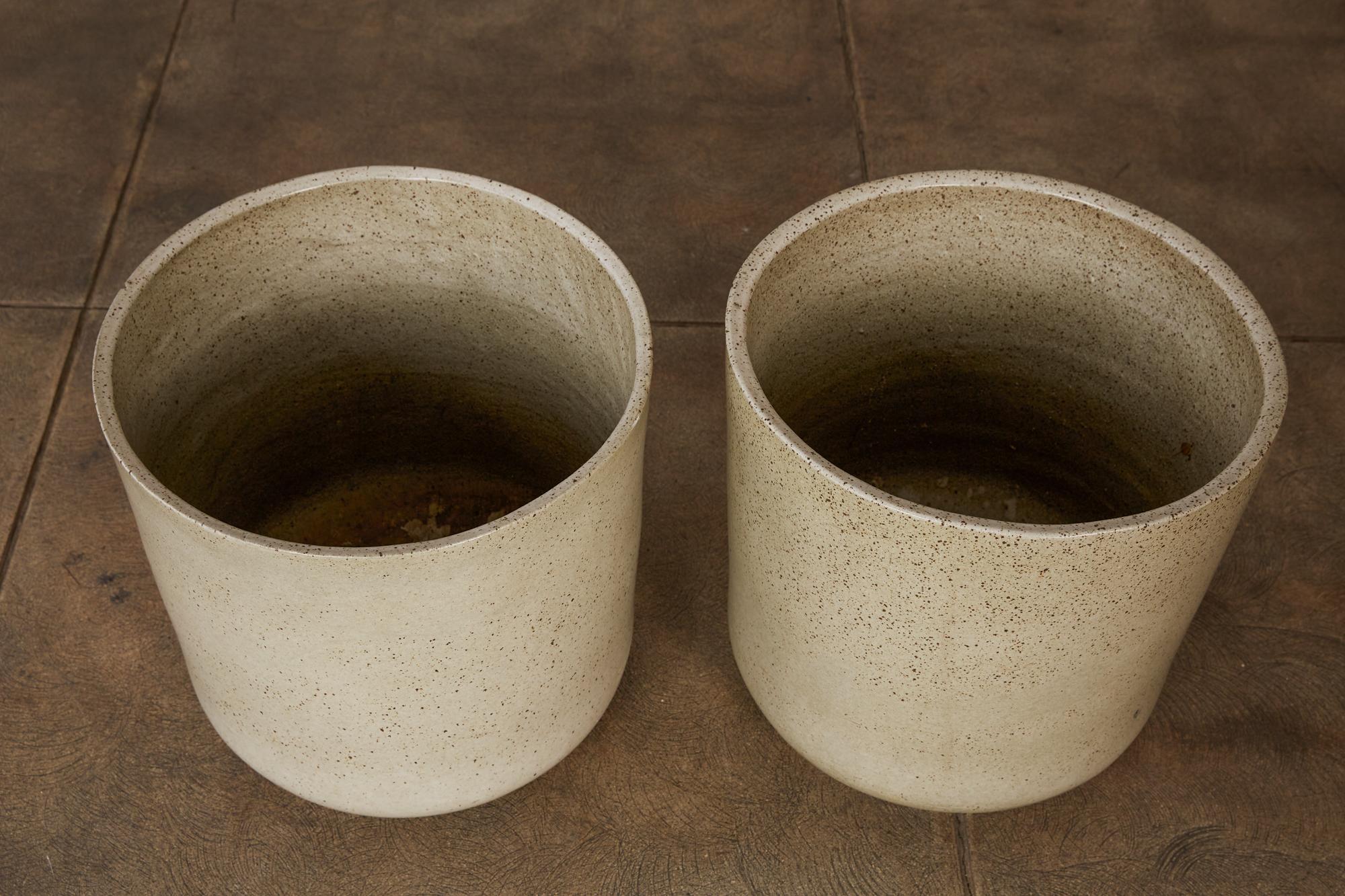 Mid-20th Century Pair of Malcolm Leland for Architectural Pottery Planters