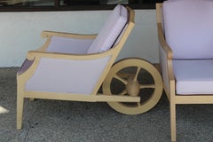 Pair of "Man Ray" Chairs by Philippe Starck for the Clift Hotel, San Francisco