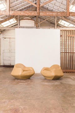 Pair of "Manhattan" easy chairs by Jorge Zalszupin