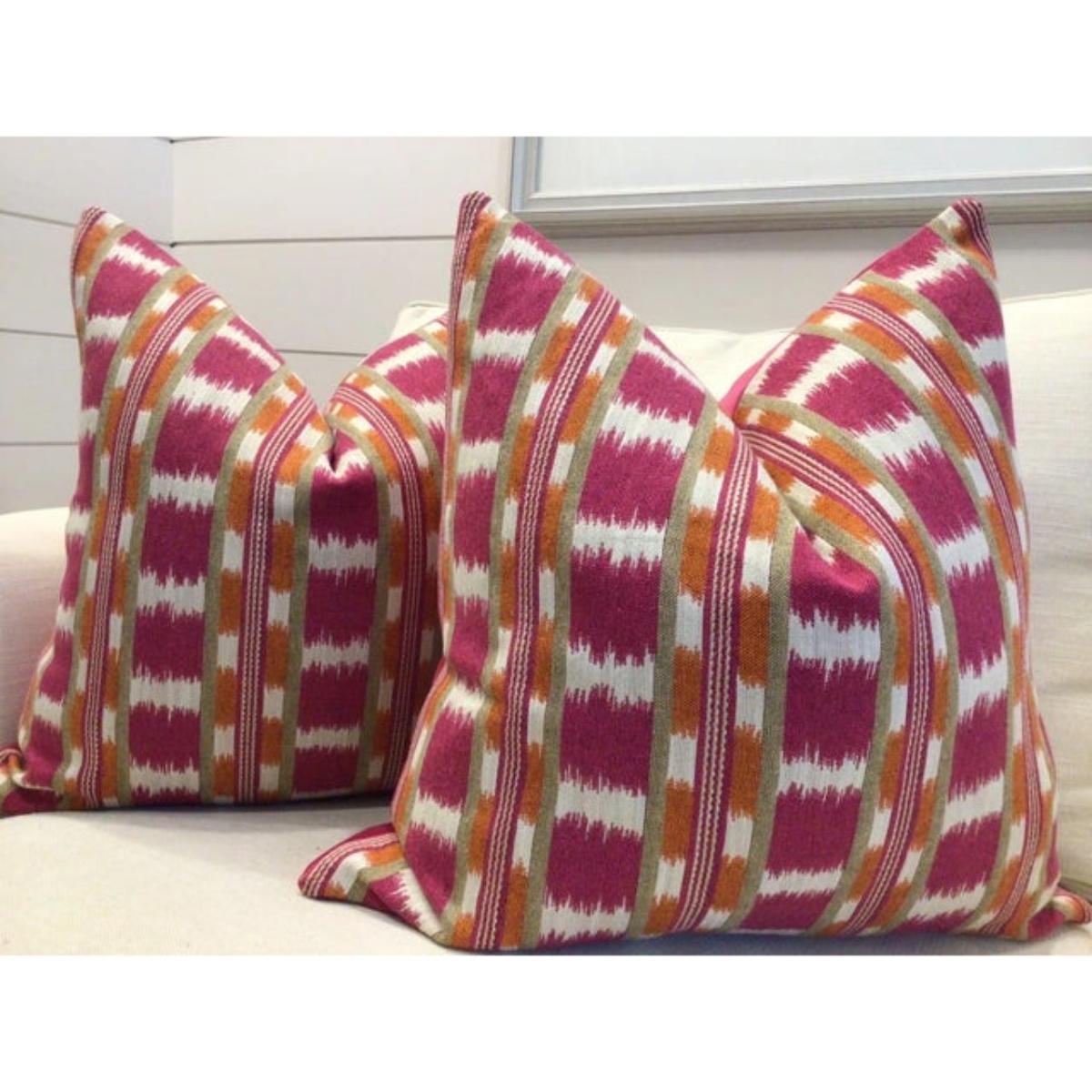 Américain Paire d'oreillers Manuel Canovas 