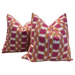 Coppia di cuscini Manuel Canovas "Frida" in Fuscia