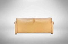 Paire de canaps Maralunga de Vico Magistretti pour Cassina, Italie, 1970