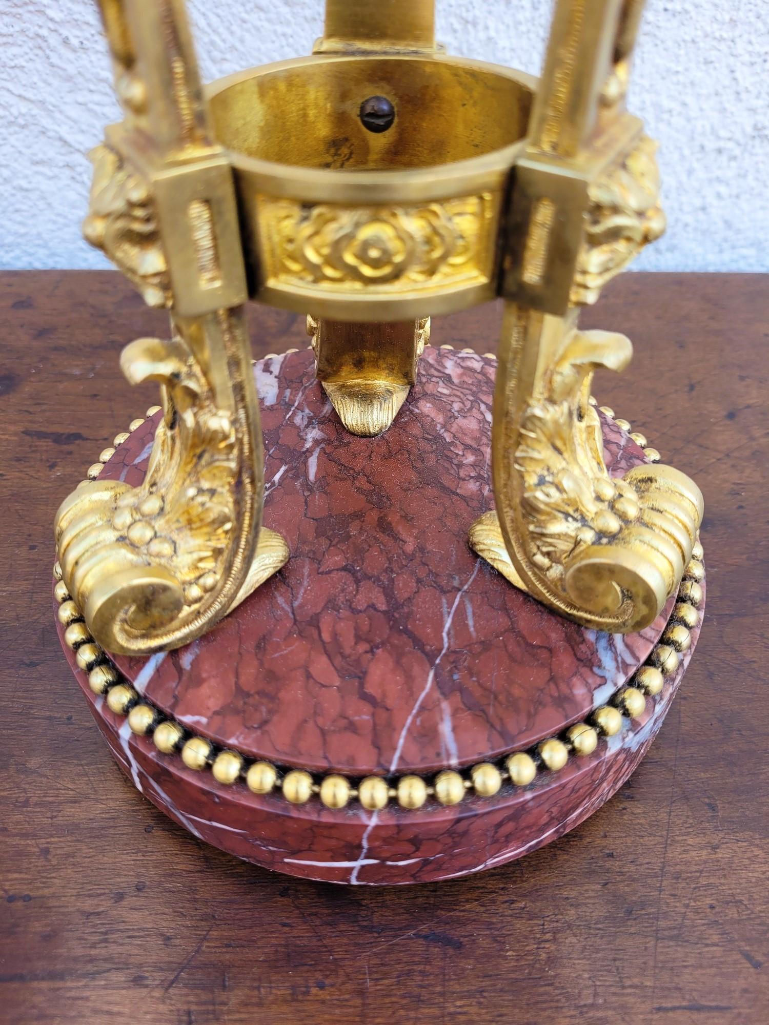 Coppia di cassette in marmo e bronzo, XIX secolo in vendita 1