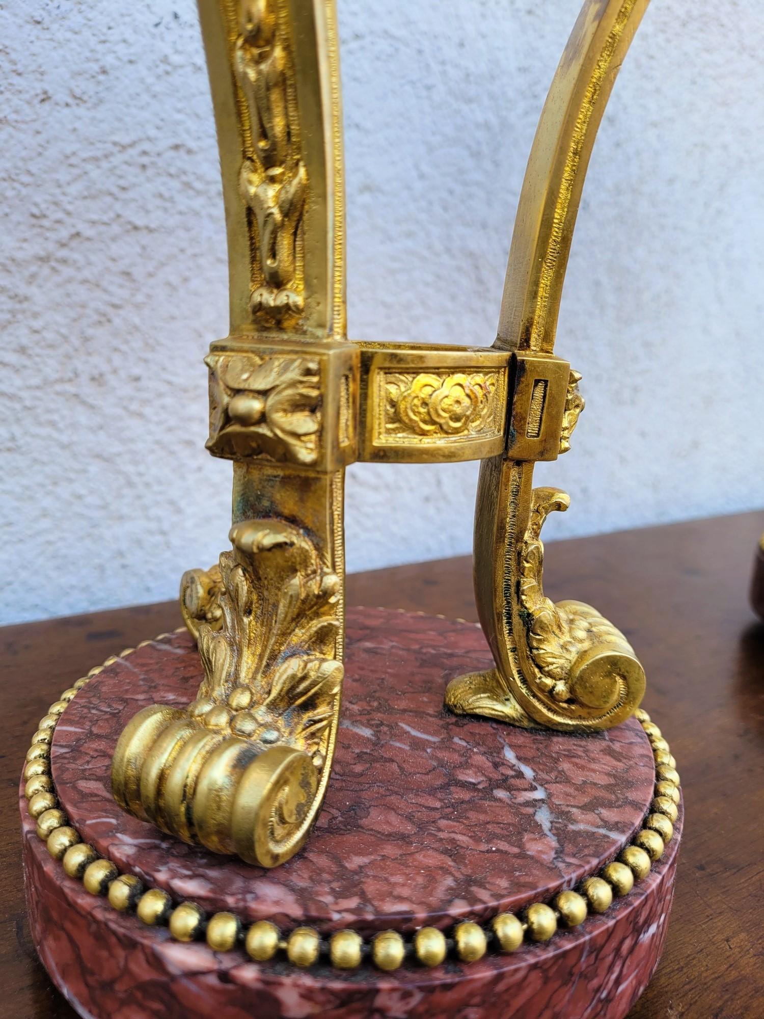 Coppia di cassette in marmo e bronzo, XIX secolo in vendita 2