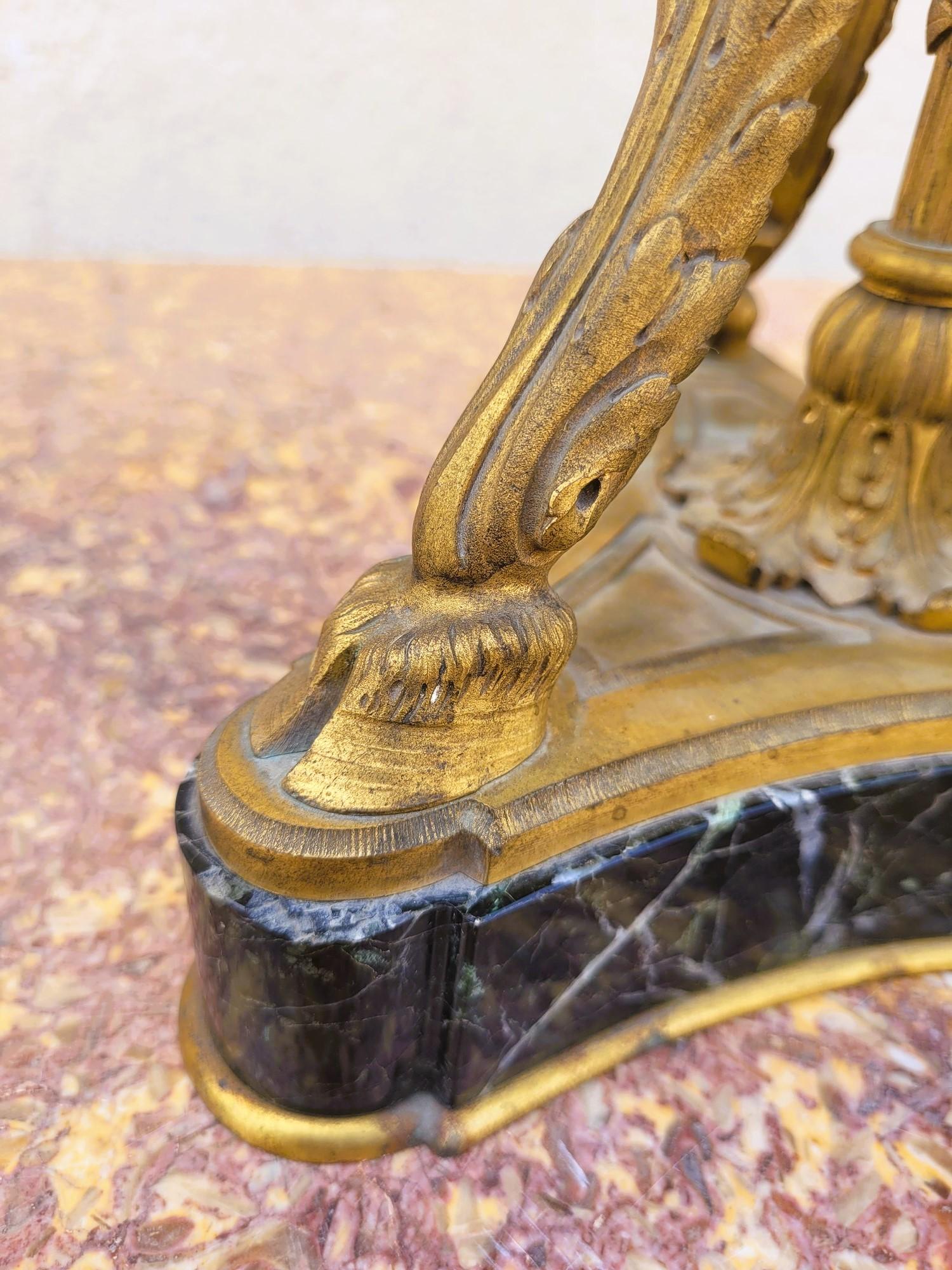 Coppia di cassette in marmo e bronzo, XIX secolo in vendita 3