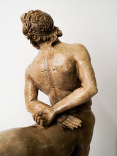 Furietti centaurs in Siena yellow marble, marble sculpture, ancient sculpture