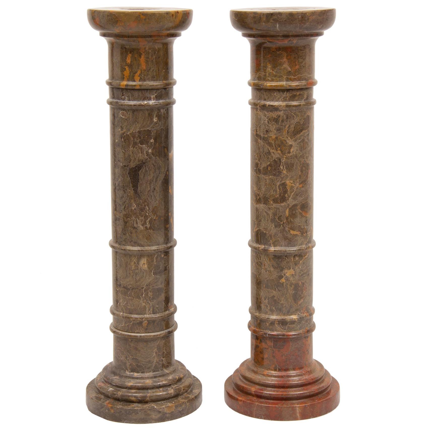 Classical Roman Pedestals and Columns 34 For Sale at 1stdibs