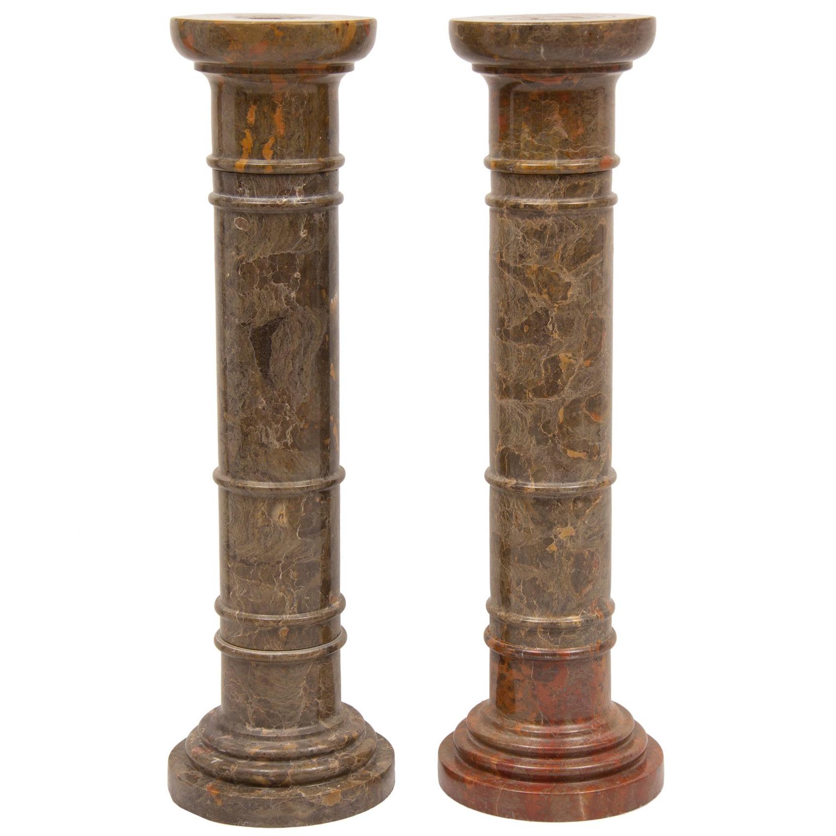 Pair of Marble Columns