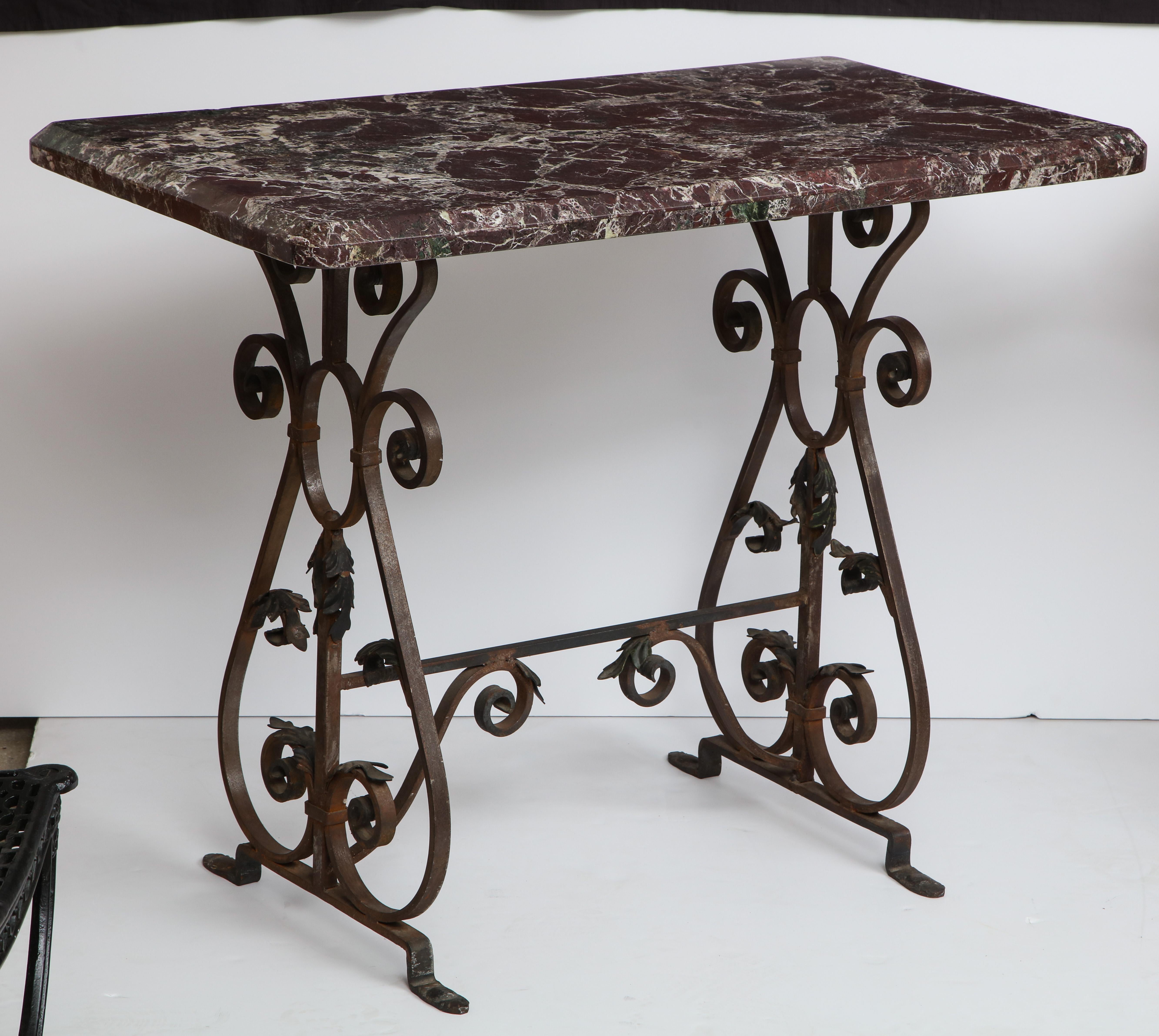 Pair of Marble Console Tables For Sale 14