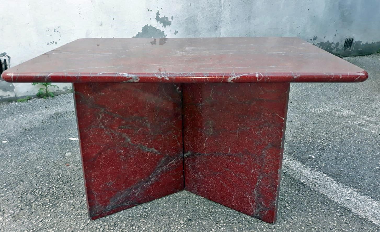 French two Marble End Table, circa 1970 For Sale