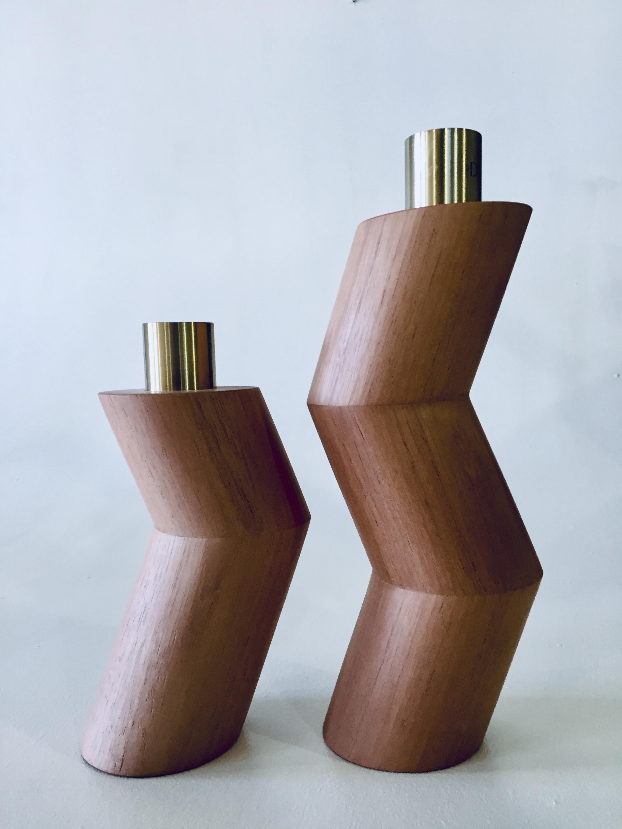Paar Ginga-Vasen aus Marmor von Gustavo Dias im Angebot 5