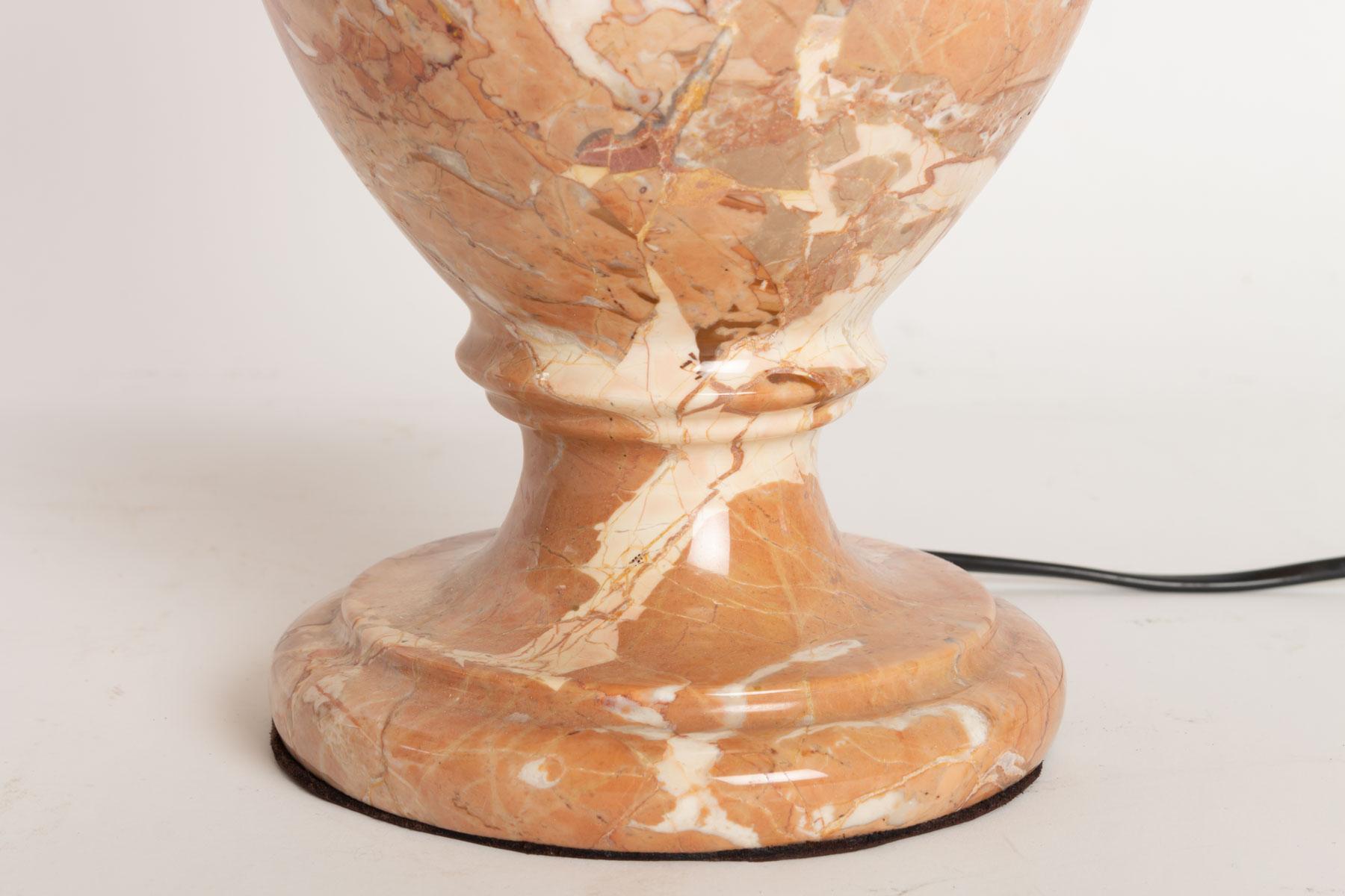 Pair of Marble Lamps In Good Condition In Saint-Ouen, FR