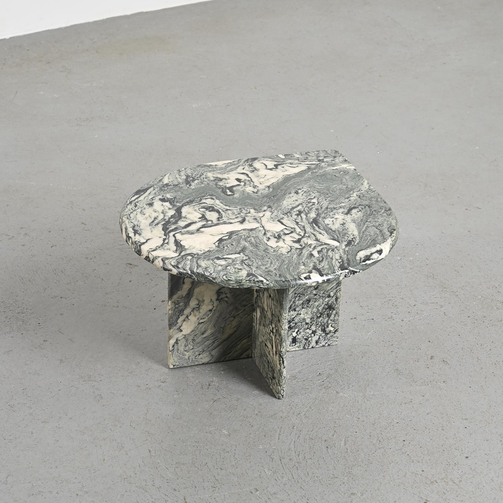 Post-Modern Pair of Marble Nesting tables, circa 1970