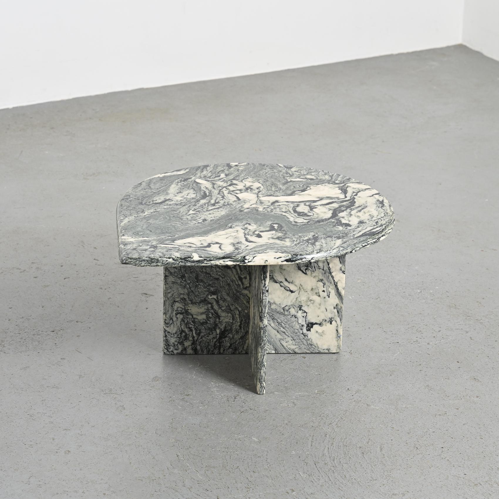 Italian Pair of Marble Nesting tables, circa 1970