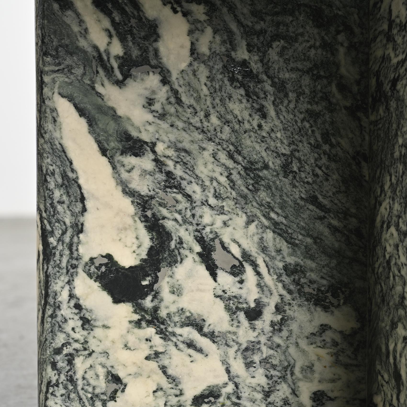 Pair of Marble Nesting tables, circa 1970 In Good Condition In VILLEURBANNE, FR