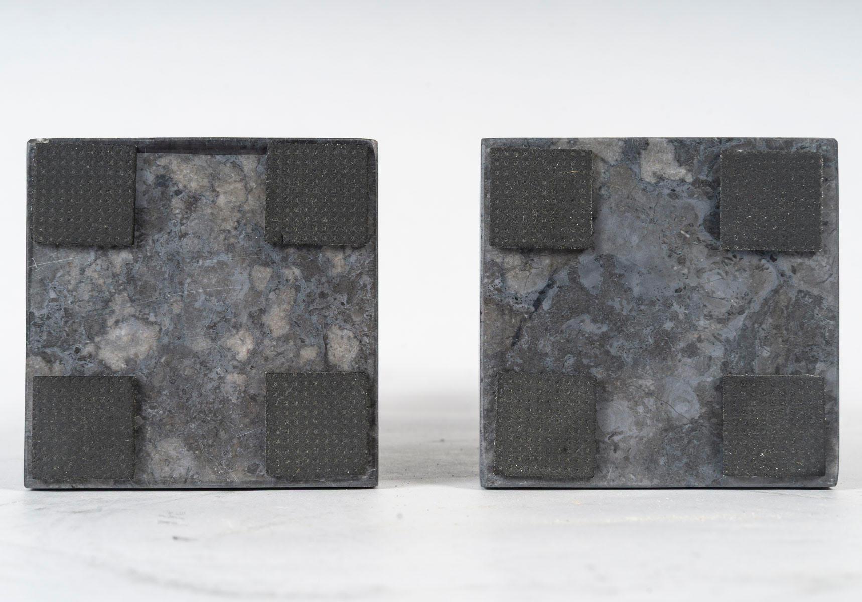 Pair of Marble Obelisks, 20th Century, Napoleon III Style. For Sale 4