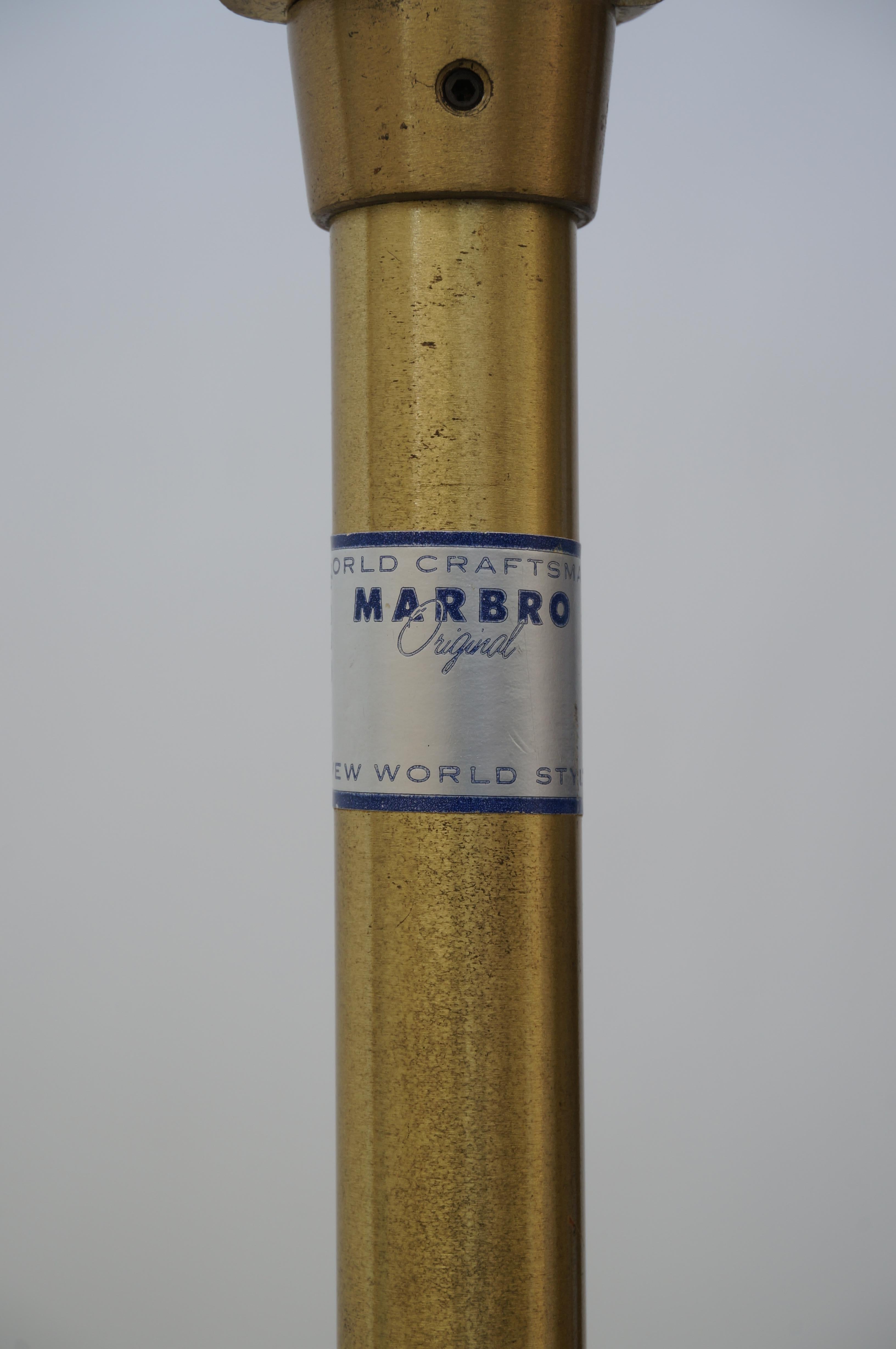 Paar Marbro Seguso-Lampen aus Muranoglas im Angebot 3