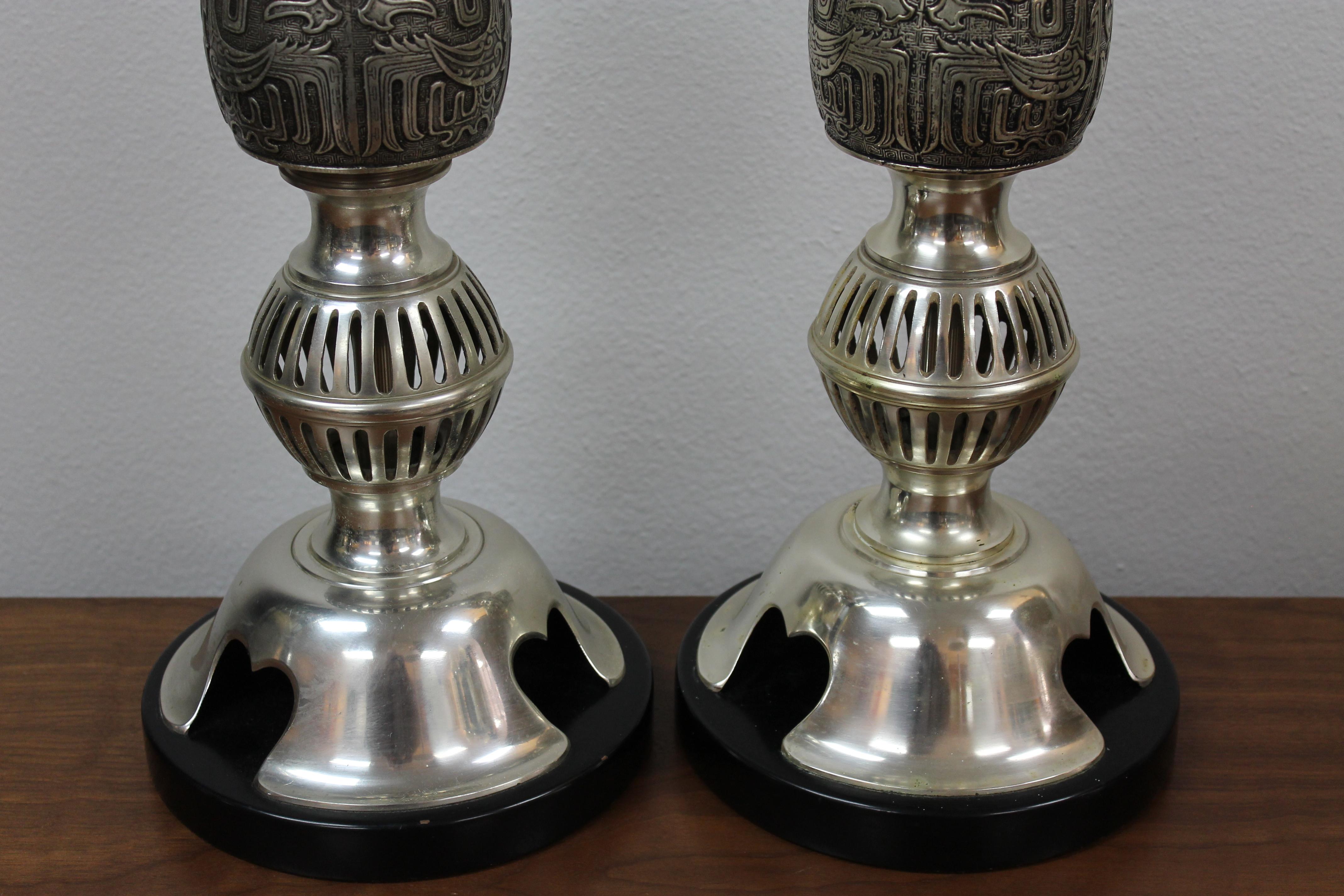 Pair of Table Lamps by The Marbro Lamp Company, Los Angeles, CA. 4