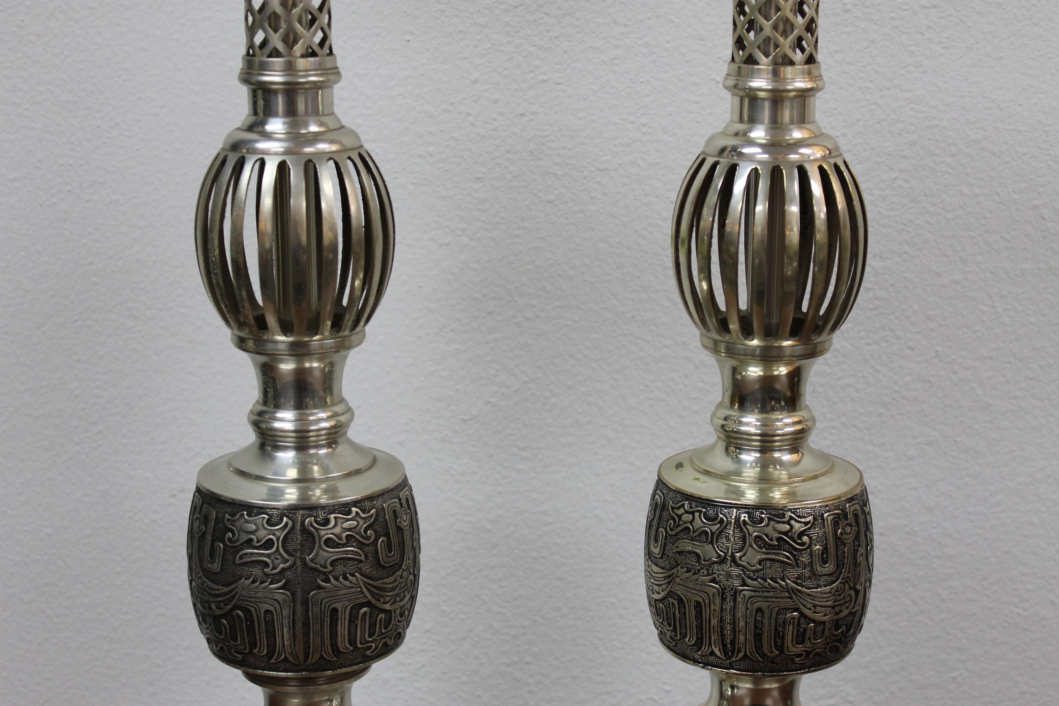 Pair of Table Lamps by The Marbro Lamp Company, Los Angeles, CA. 2