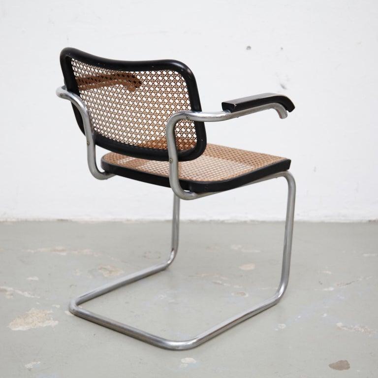 Pair of Marcel Breuer B64 Design Cesca Chairs by Gavina, circa 1960 3