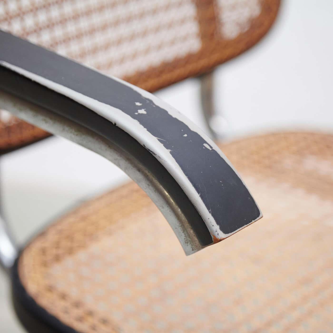 Paire de chaises Marcel Breuer Design/One Cesca par Gavina, circa 1960 en vente 2