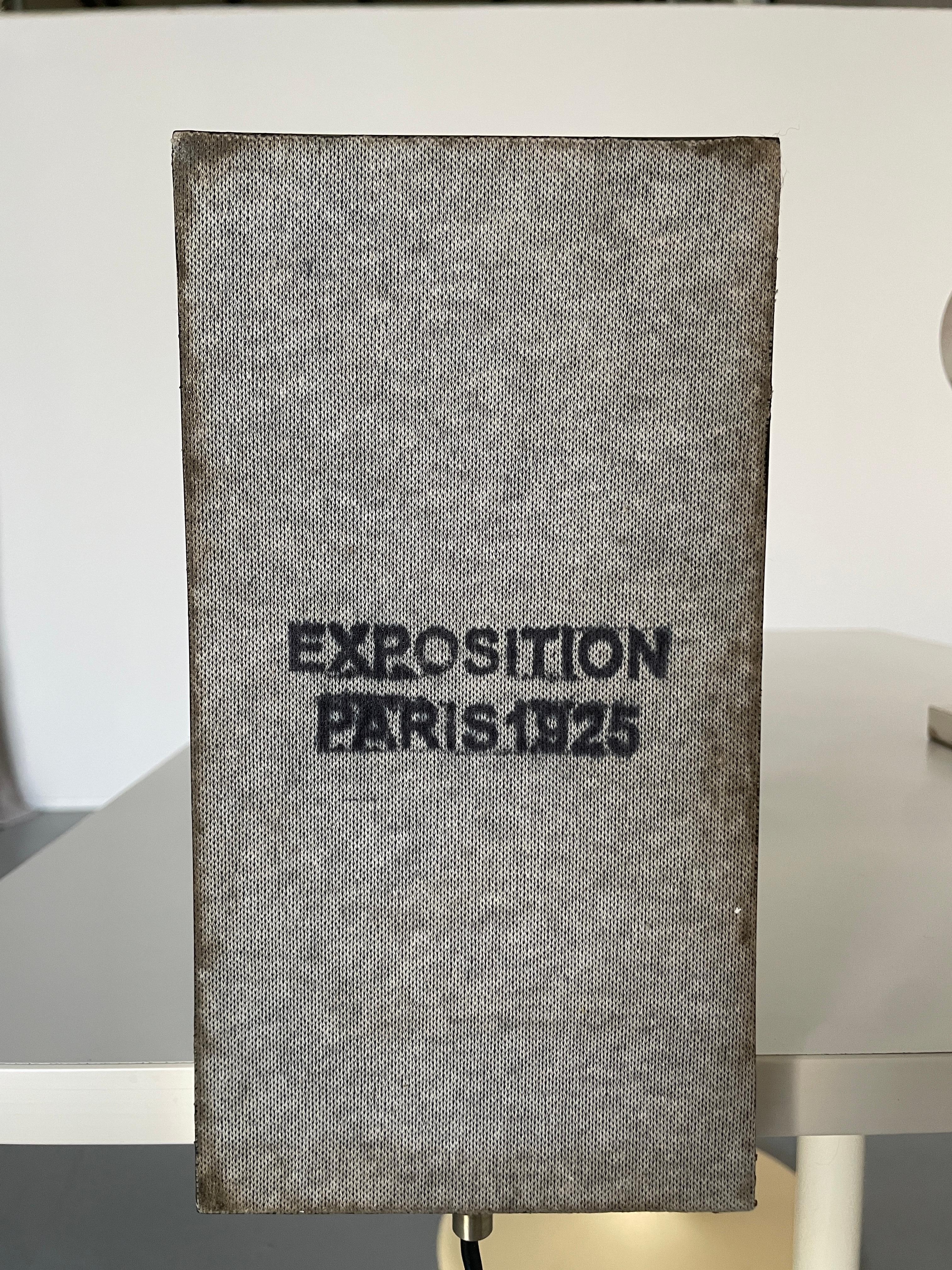 Pair of Marcel Breuer Bauhaus Table Lamps for the Paris Exhibition 1925, France 6