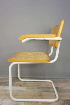 Pair of Marcel Breuer Cesca B64 Model Armchairs
