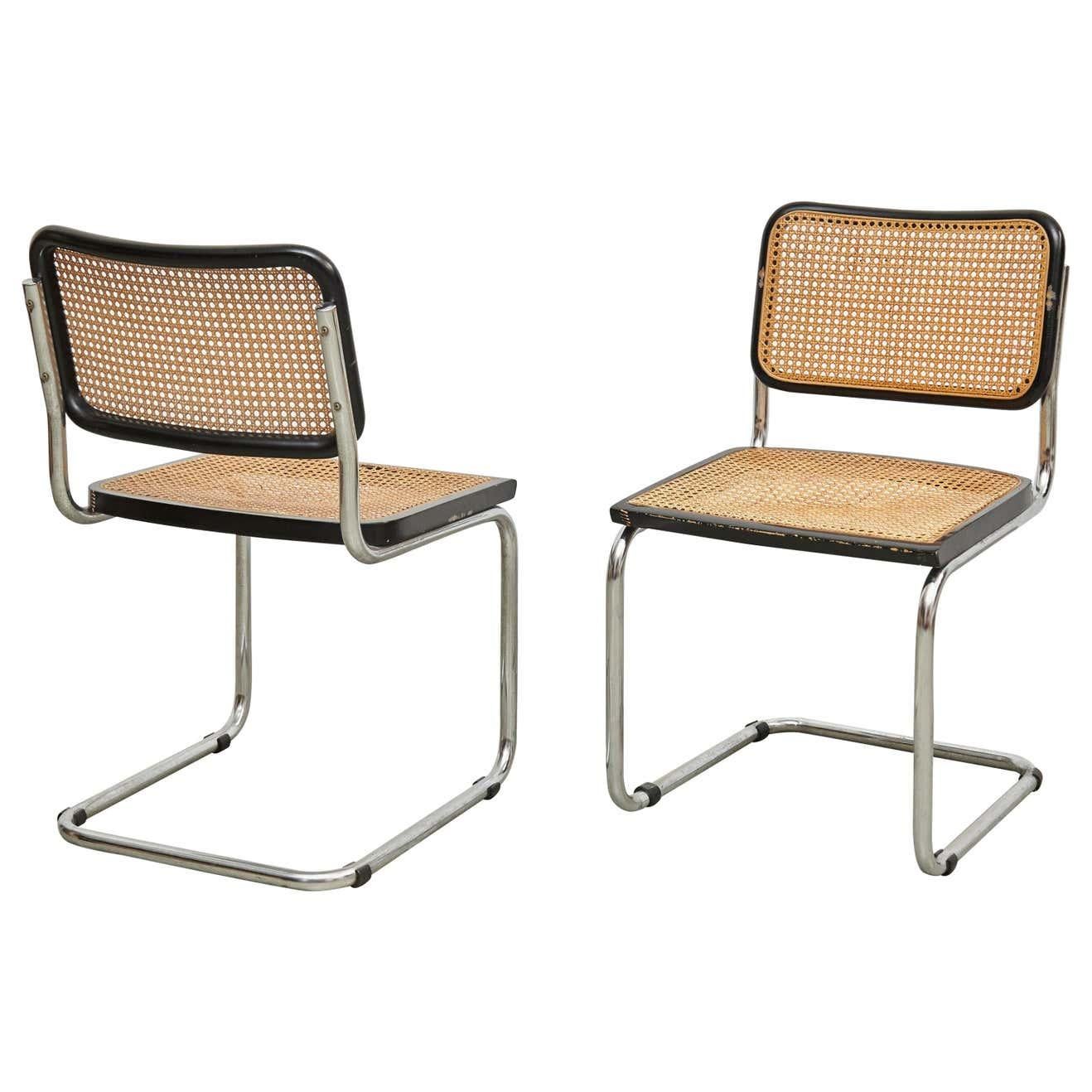 Pair of Marcel Breuer Cesca Chairs, circa 1960 12