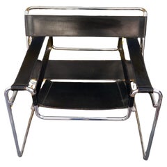 Paire de fauteuils Marcel Breuer, Wassily par Gavina, Bauhaus Vintage icons, 1960s