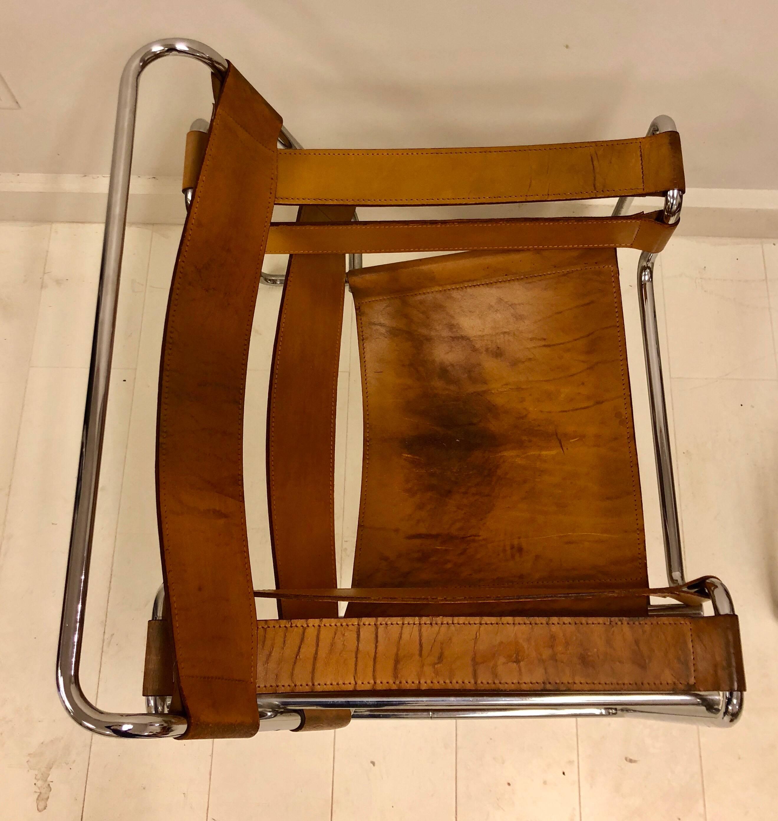 Pair of Marcel Breuer Wassily Chairs In Good Condition In Brooklyn, NY