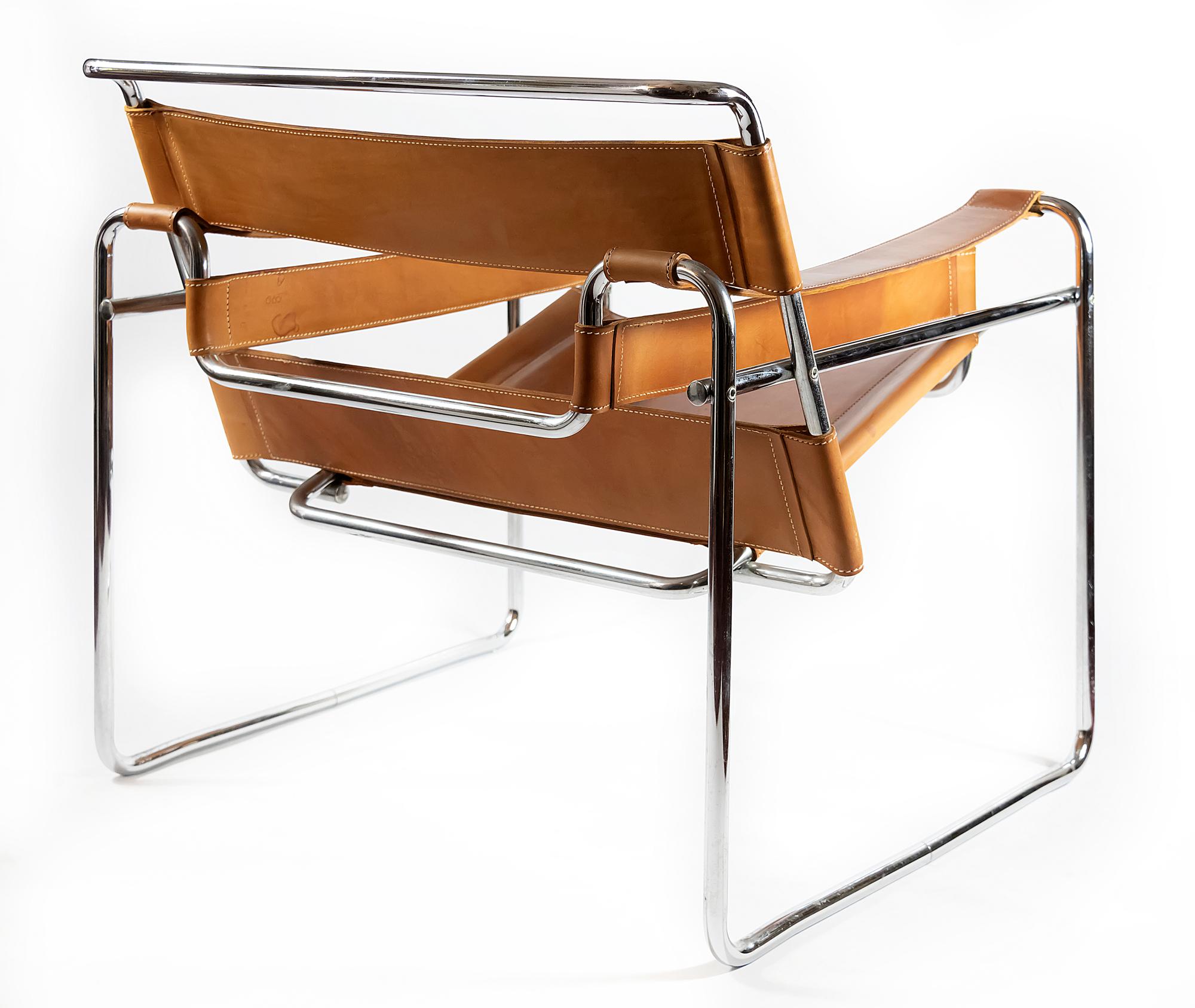 20th Century Pair of Marcel Breuer Wassily Chairs