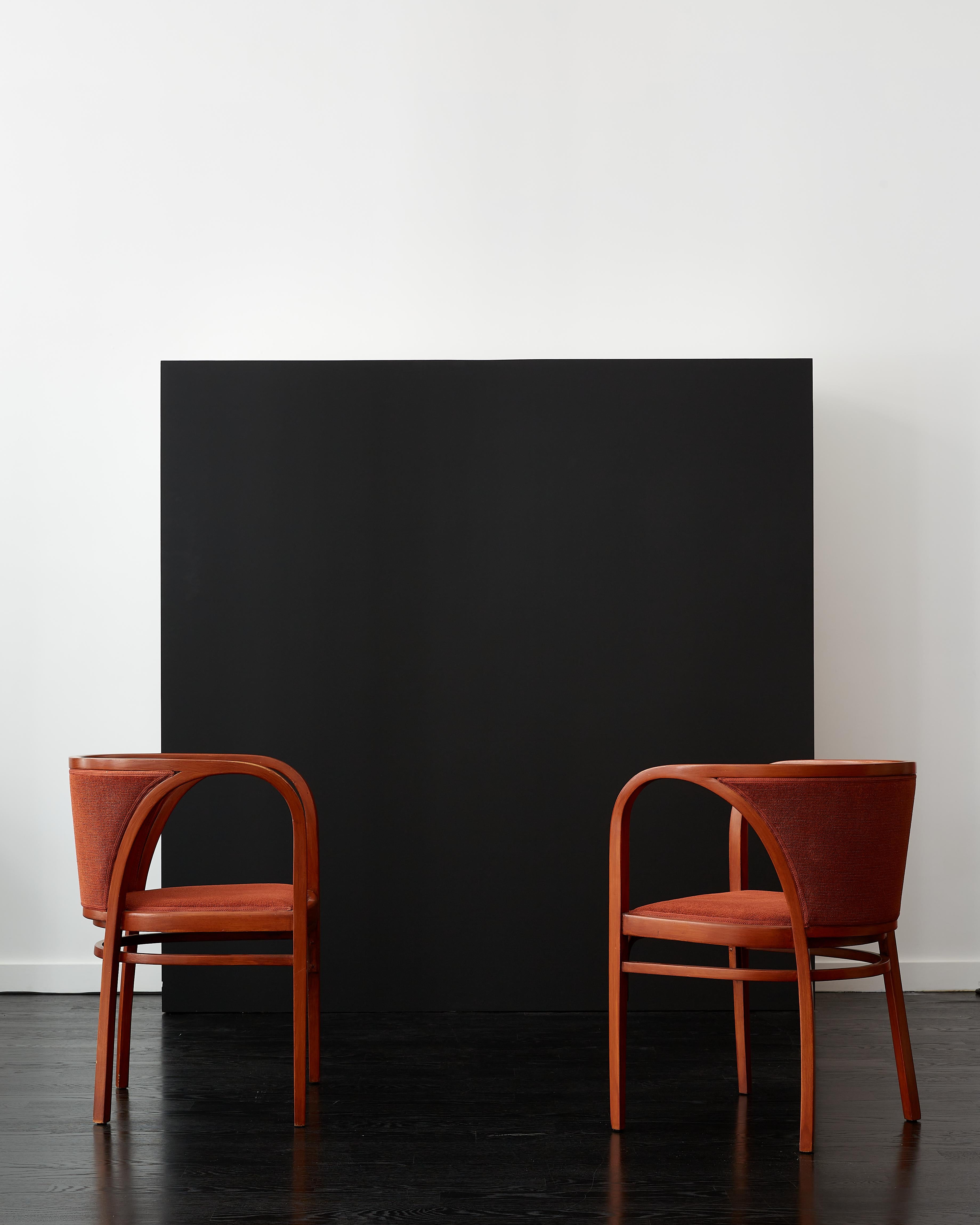 Vienna Secession Pair of Marcel Kammerer chairs for Thonet c. 1910